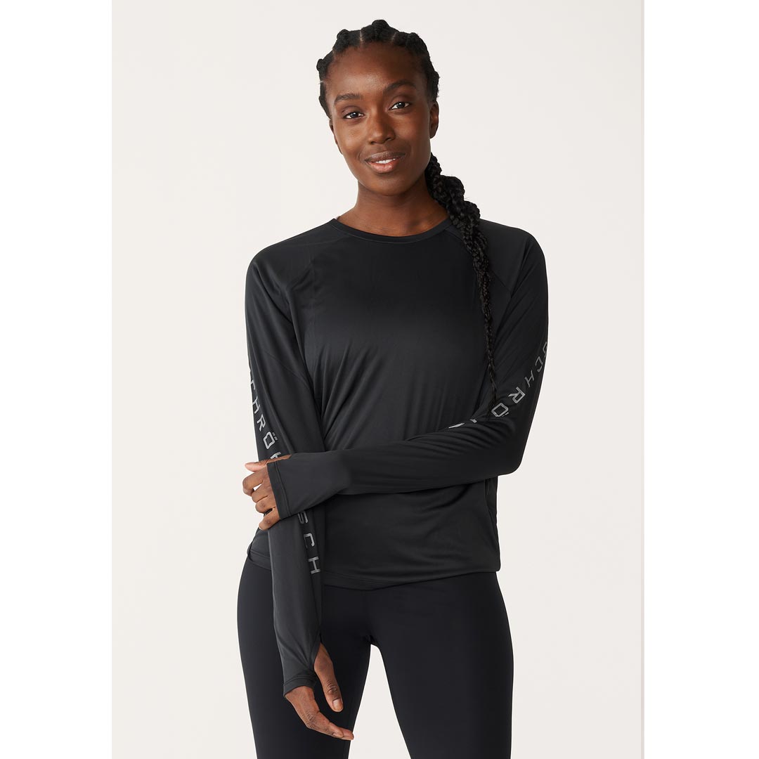 Röhnisch Active Logo Long Sleeve Black