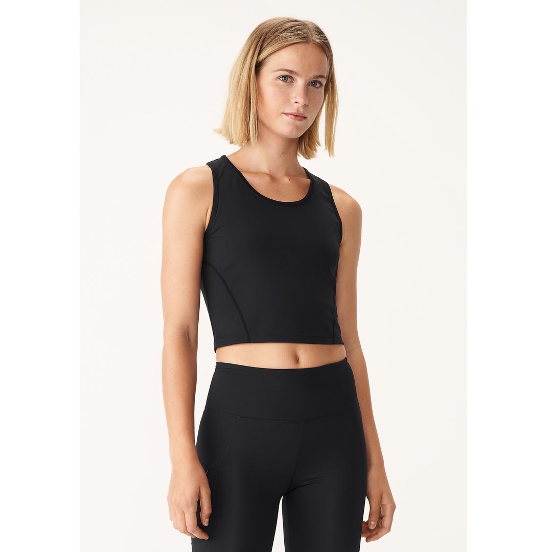 Röhnisch Sculpture Cropped Top Black