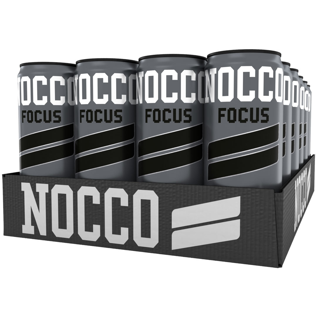 24 x NOCCO Focus 330 ml Ramonade
