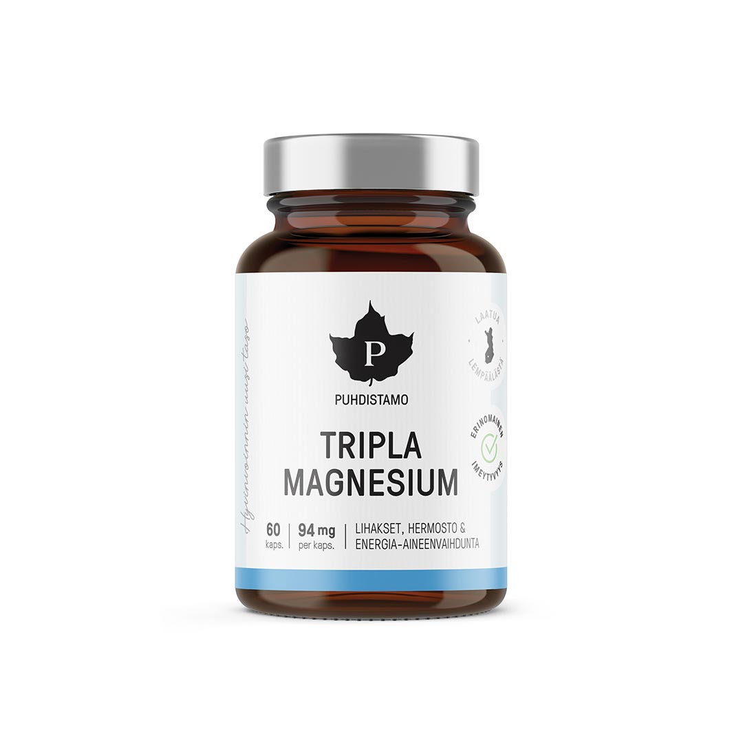 Puhdistamo Tripla Magnesium 60 kaps