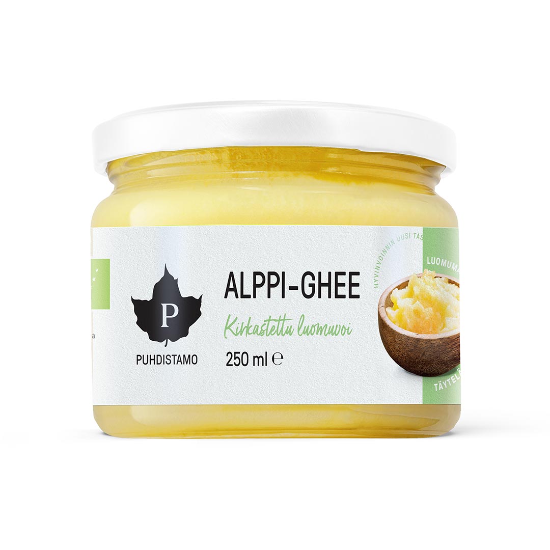 Puhdistamo Luomu Alppi-ghee 250g