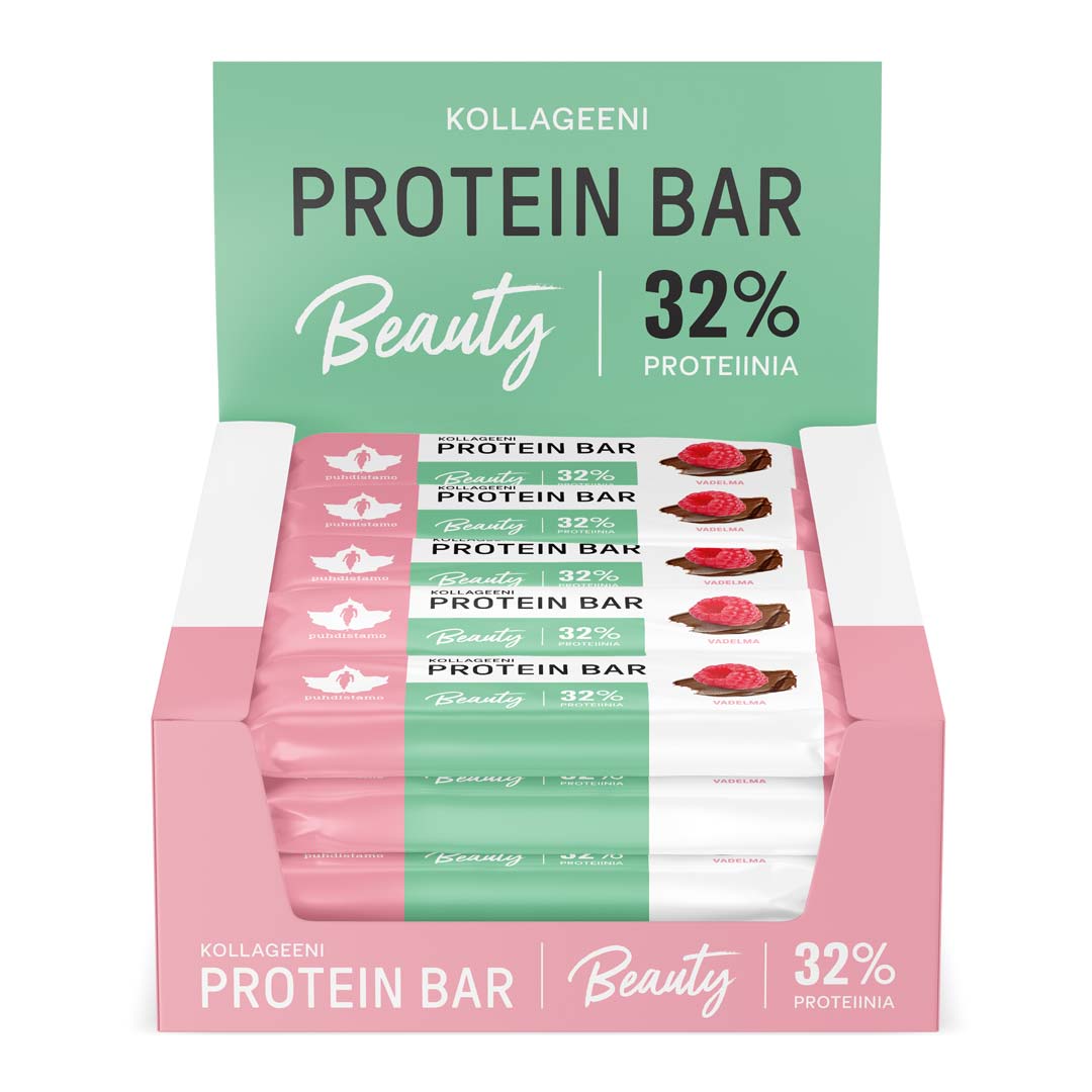 24 x Puhdistamo Kollageeni Protein Bar