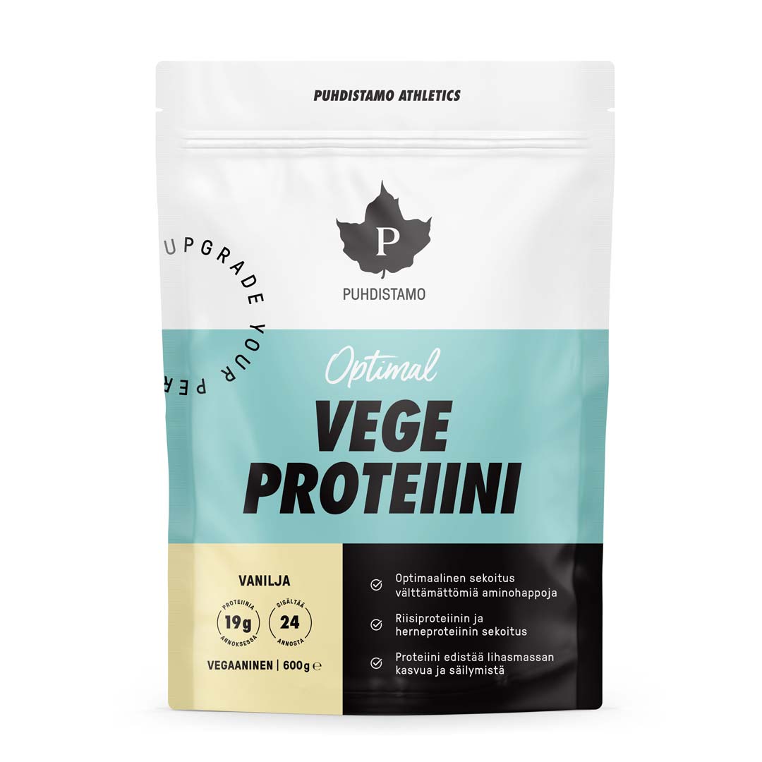 Puhdistamo Optimal Vege Proteiini 600 G