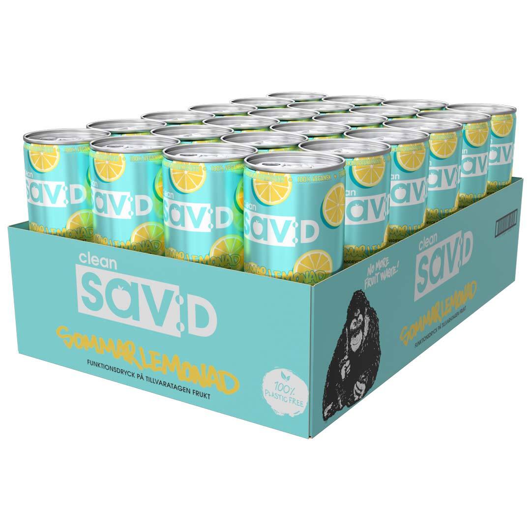 24 x Clean sav:D 330 ml Summer Lemonade SUPER DEAL