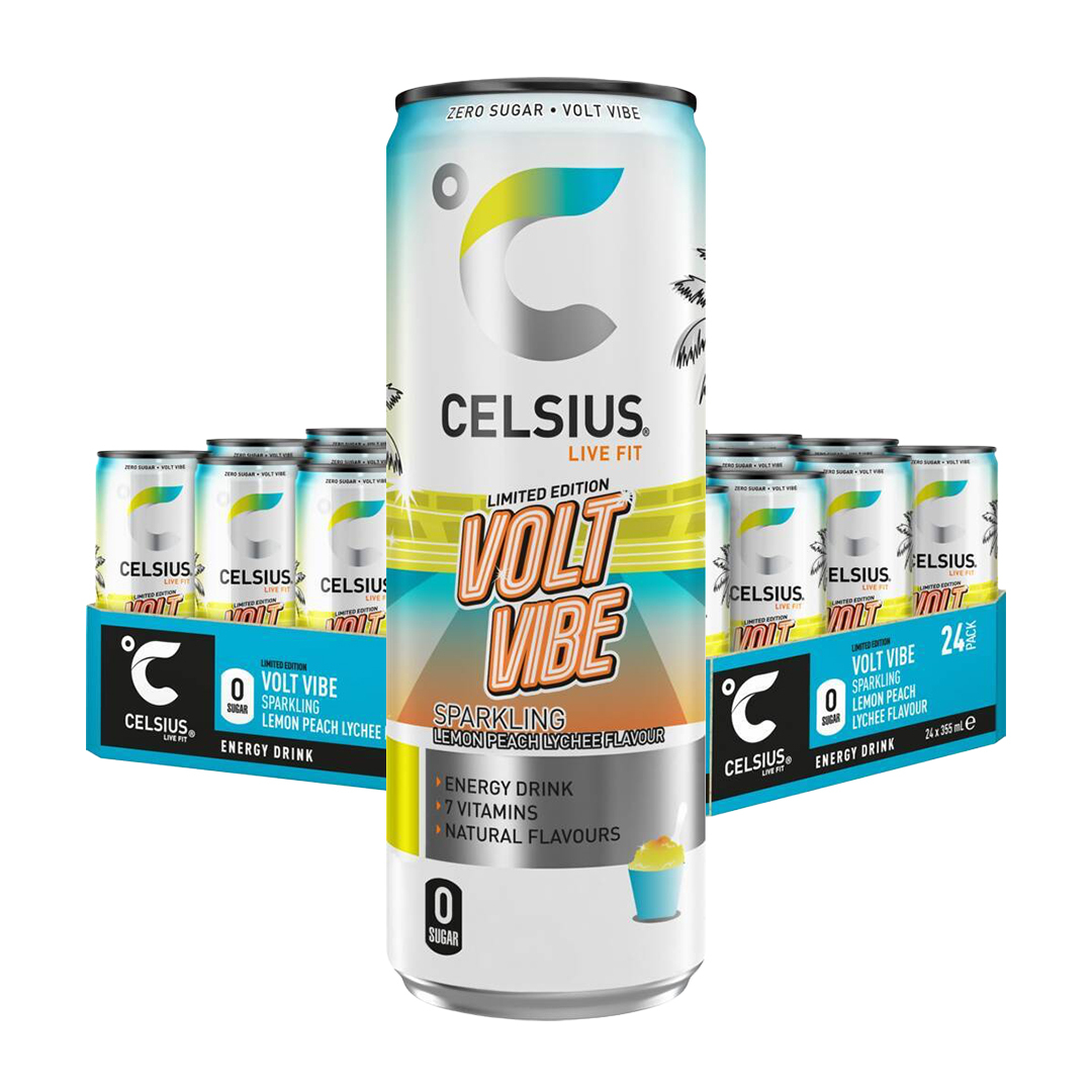 24 x Celsius 355 ml Volt Vibe