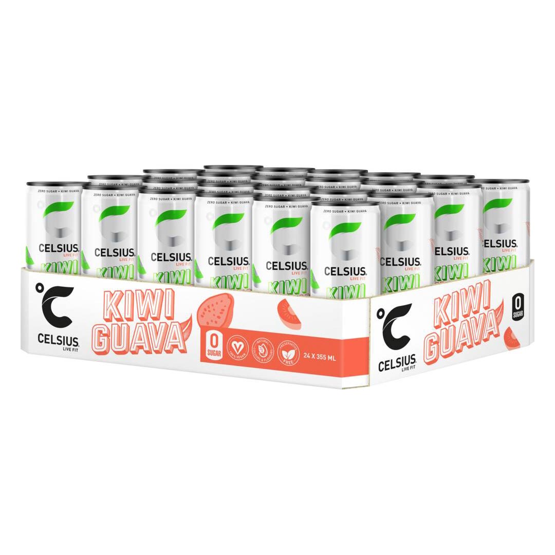 24 x Celsius 355 ml Kiwi Guava SUPER DEAL