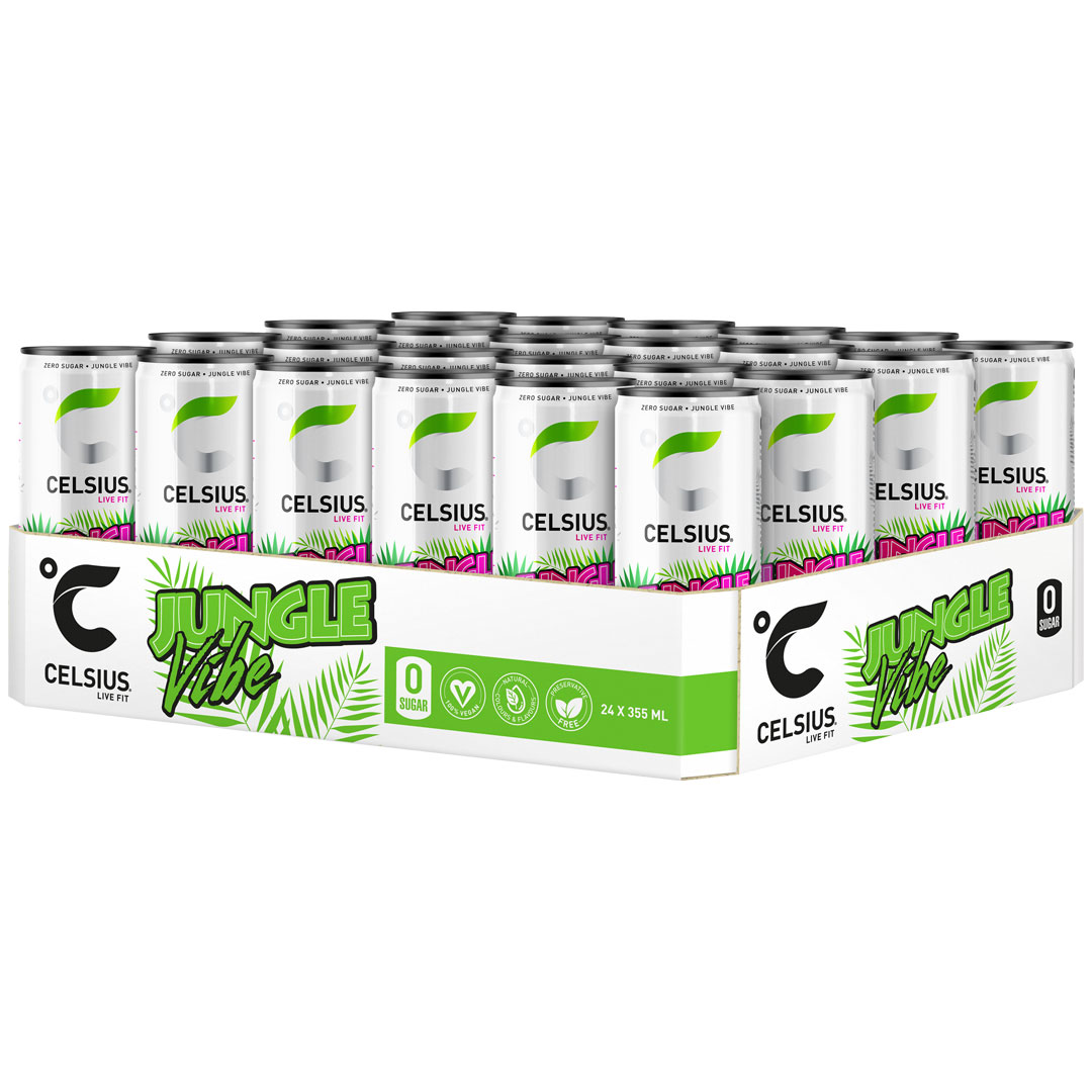 24 x Celsius 355 ml Jungle Vibe SUPER DEAL