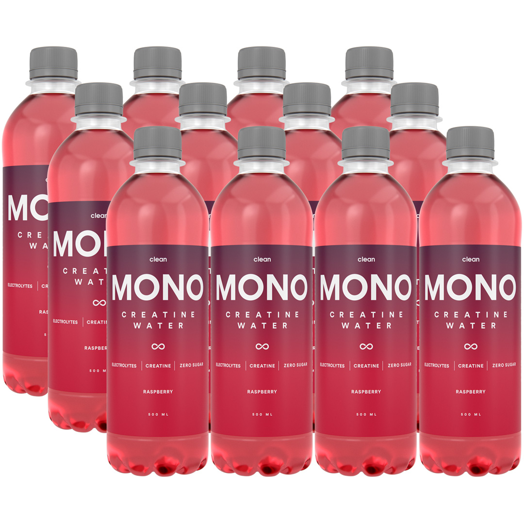 12 x Clean MONO Creatine Water 500 ml