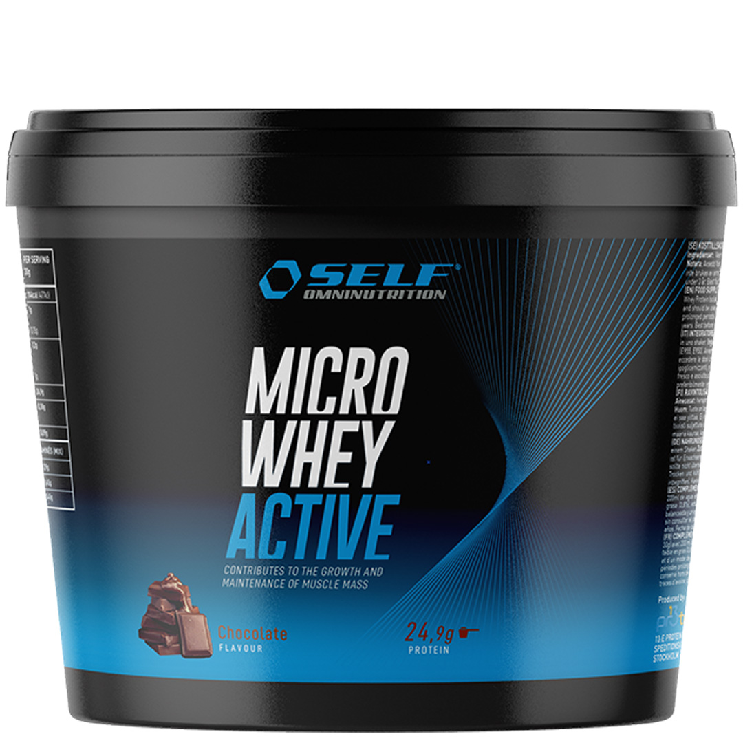 Self Omninutrition Micro Whey Active 1 kg Proteiinijauhe