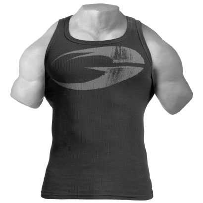 GASP Original Ribbed Tank Black