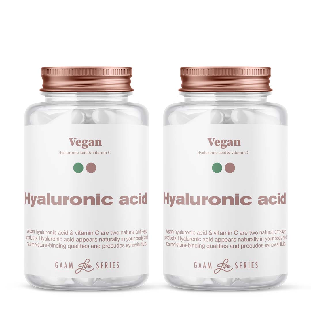 GAAM Life Series Vegan Hyaluronic acid & vitamin C 120 caps