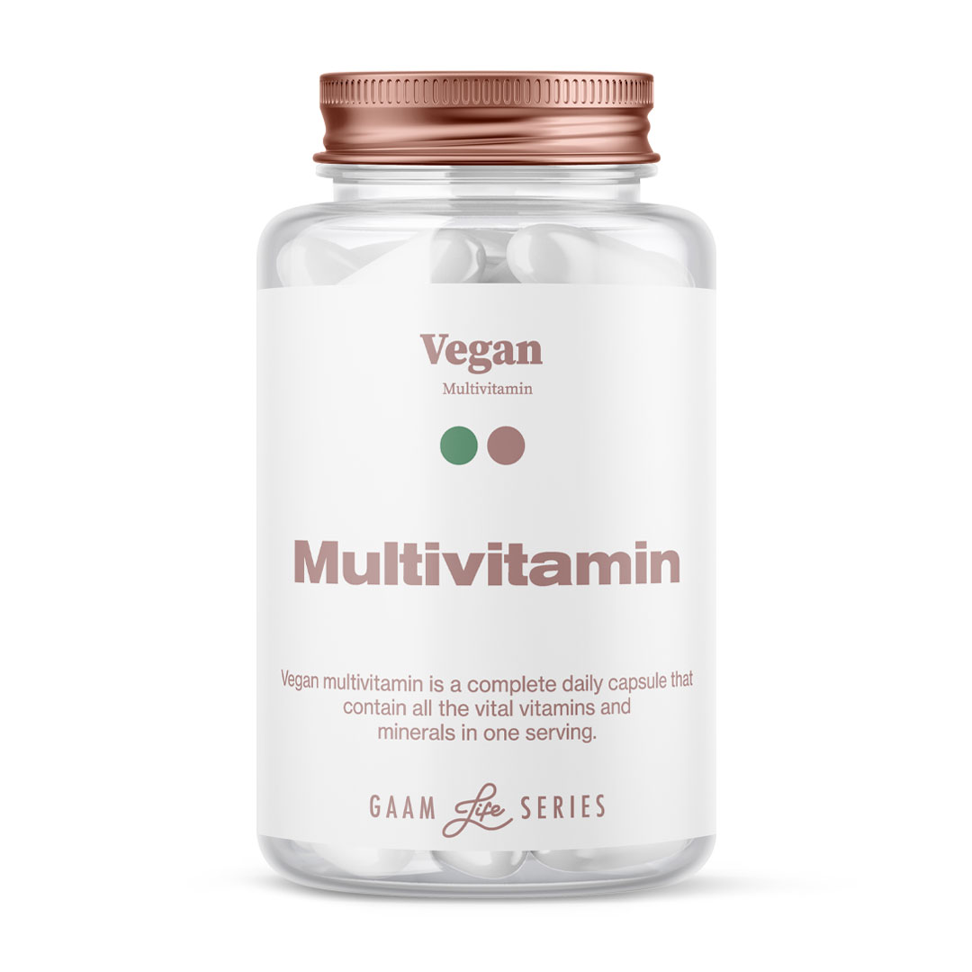 GAAM Vegan Multivitamin 60 caps