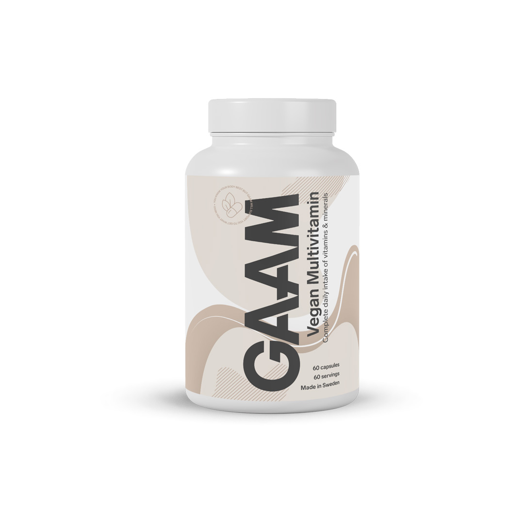 GAAM Vegan Multivitamin 60 caps