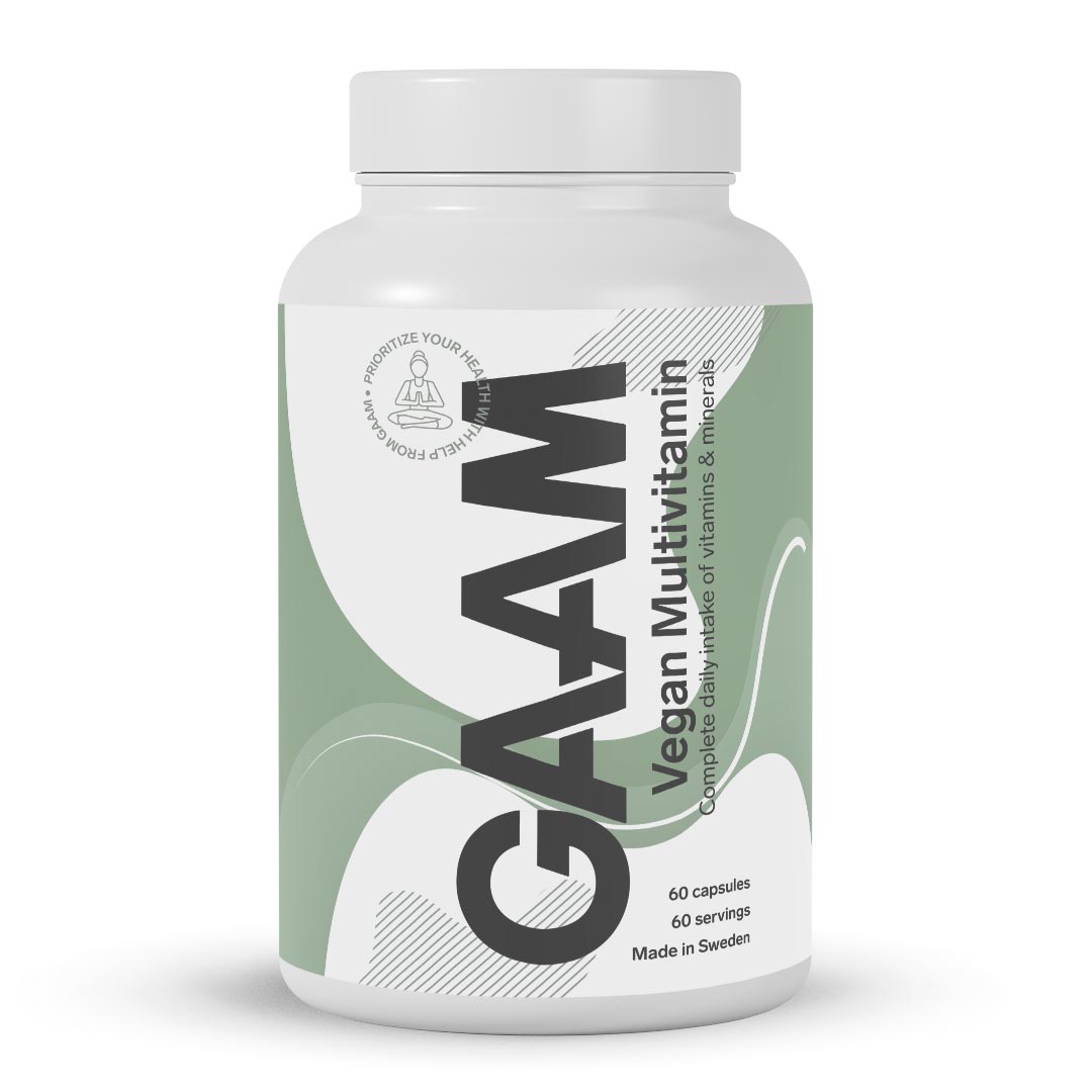 GAAM Vegan Multivitamin 60 caps
