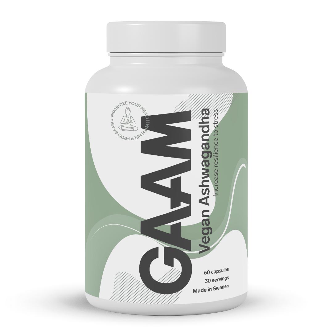 GAAM Vegan Ashwagandha 60 caps