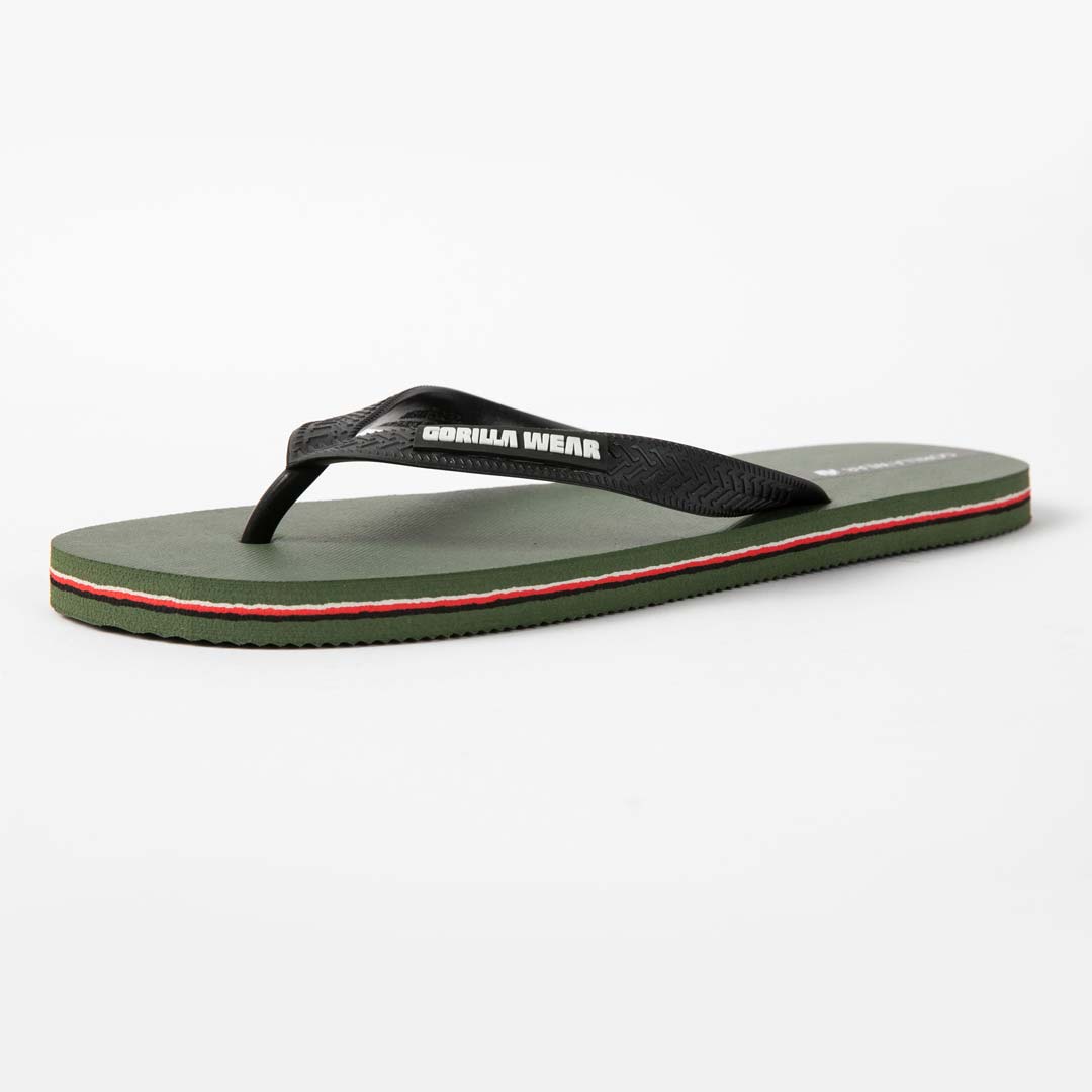 Gorilla Wear Kokomo Flip-Flops Army Green