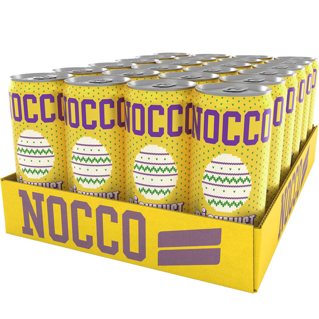 24 x NOCCO BCAA 330 ml Påskmust