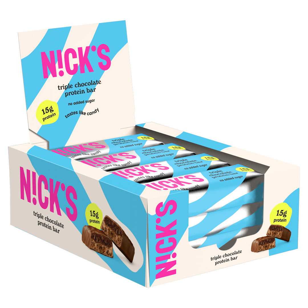 12 x NICKS Soft bar 50 g Triple Chocolate