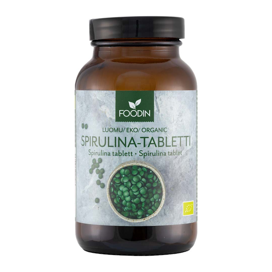 Foodin Organic Spirulina Tablets 110 g