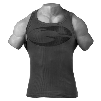 GASP Original Ribbed Tank Grey