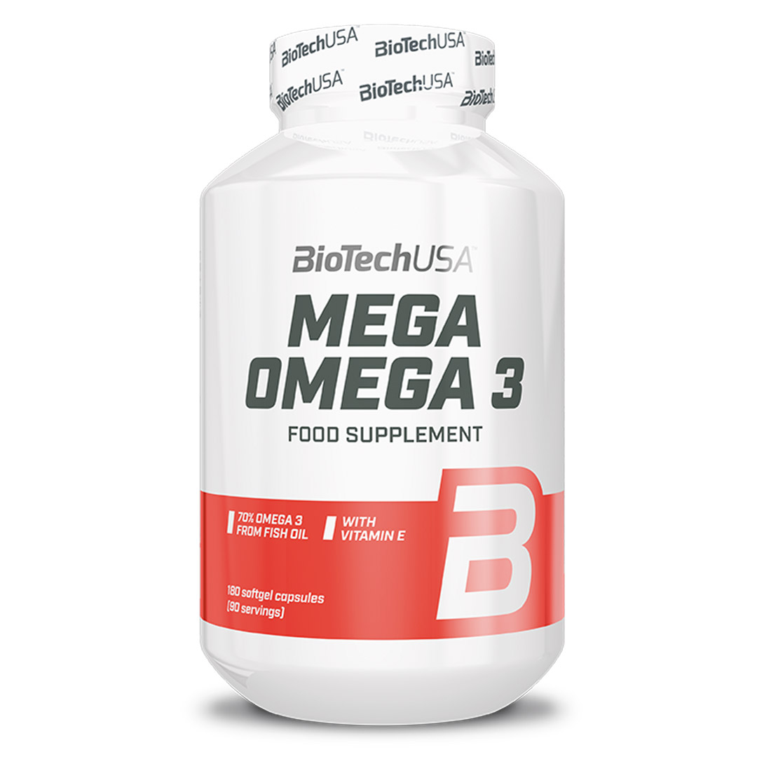 BioTechUSA Mega Omega 3 180 caps