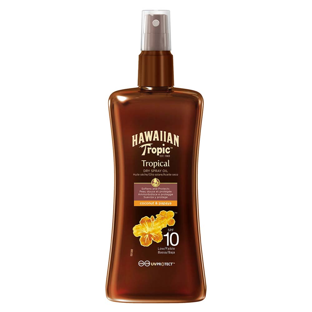 Hawaiian Tropic Protective Dry Spray Oil SPF 10 200 ml