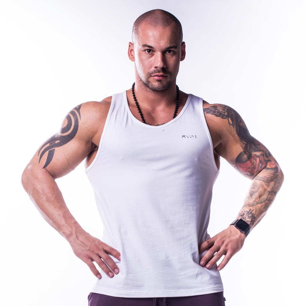 NEBBIA AW Tank Top White