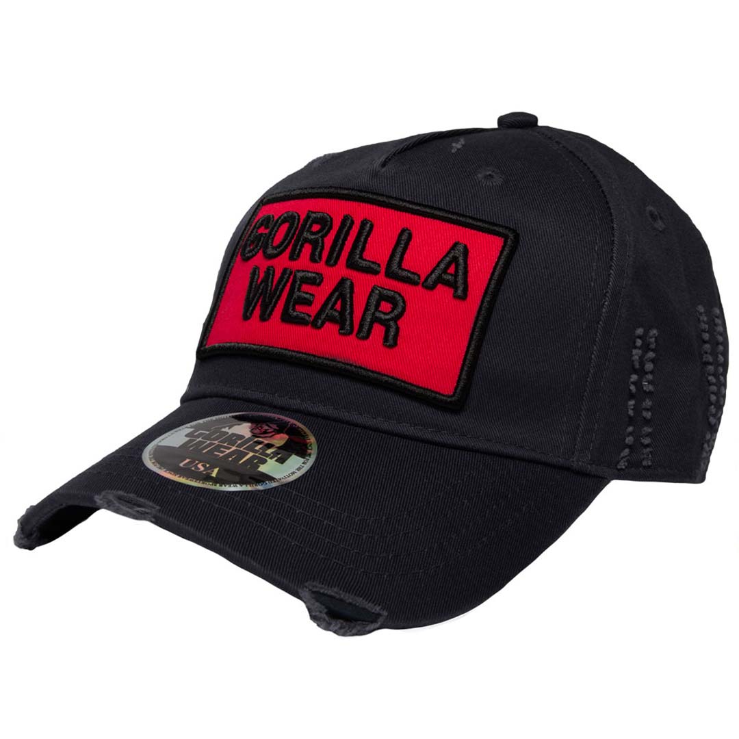 Gorilla Wear Harrison Cap Black & Red