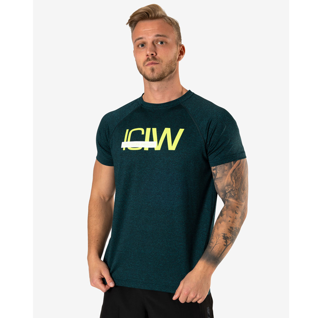 ICANIWILL Mesh Training T-shirt Vivid Green