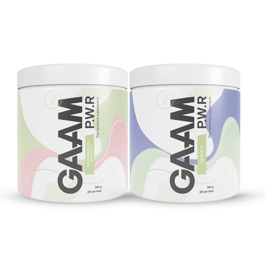 2 x GAAM Candy Series P.W.R 360 g
