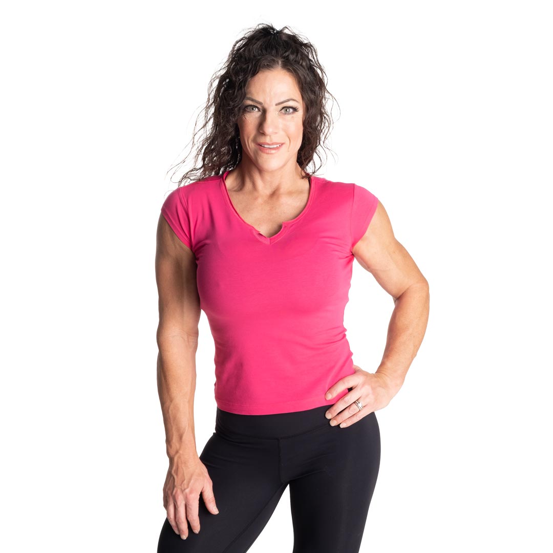 Better Bodies Raw Energy Tee Hot Pink