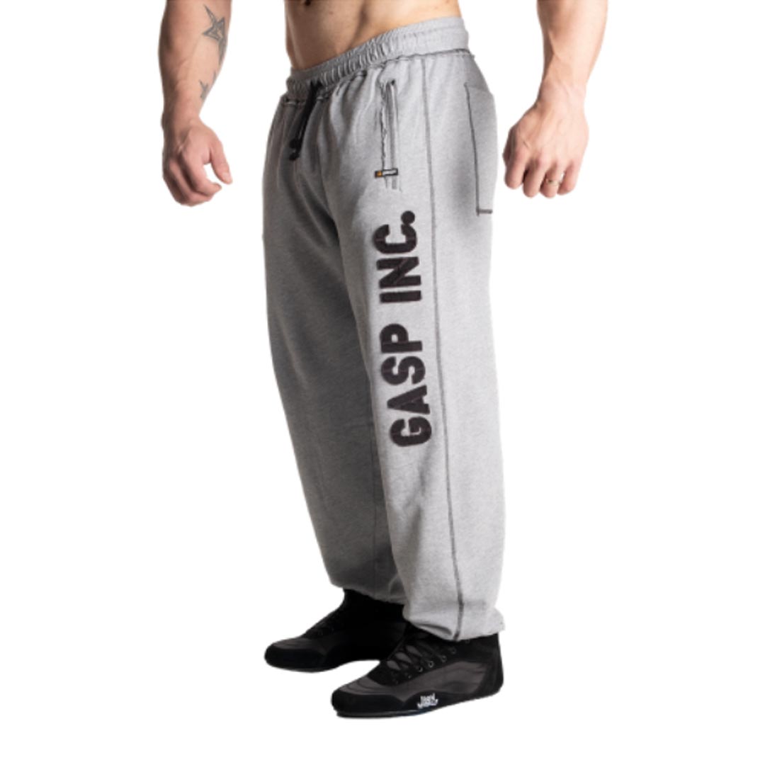 GASP Division Sweatpant Light Grey Melange