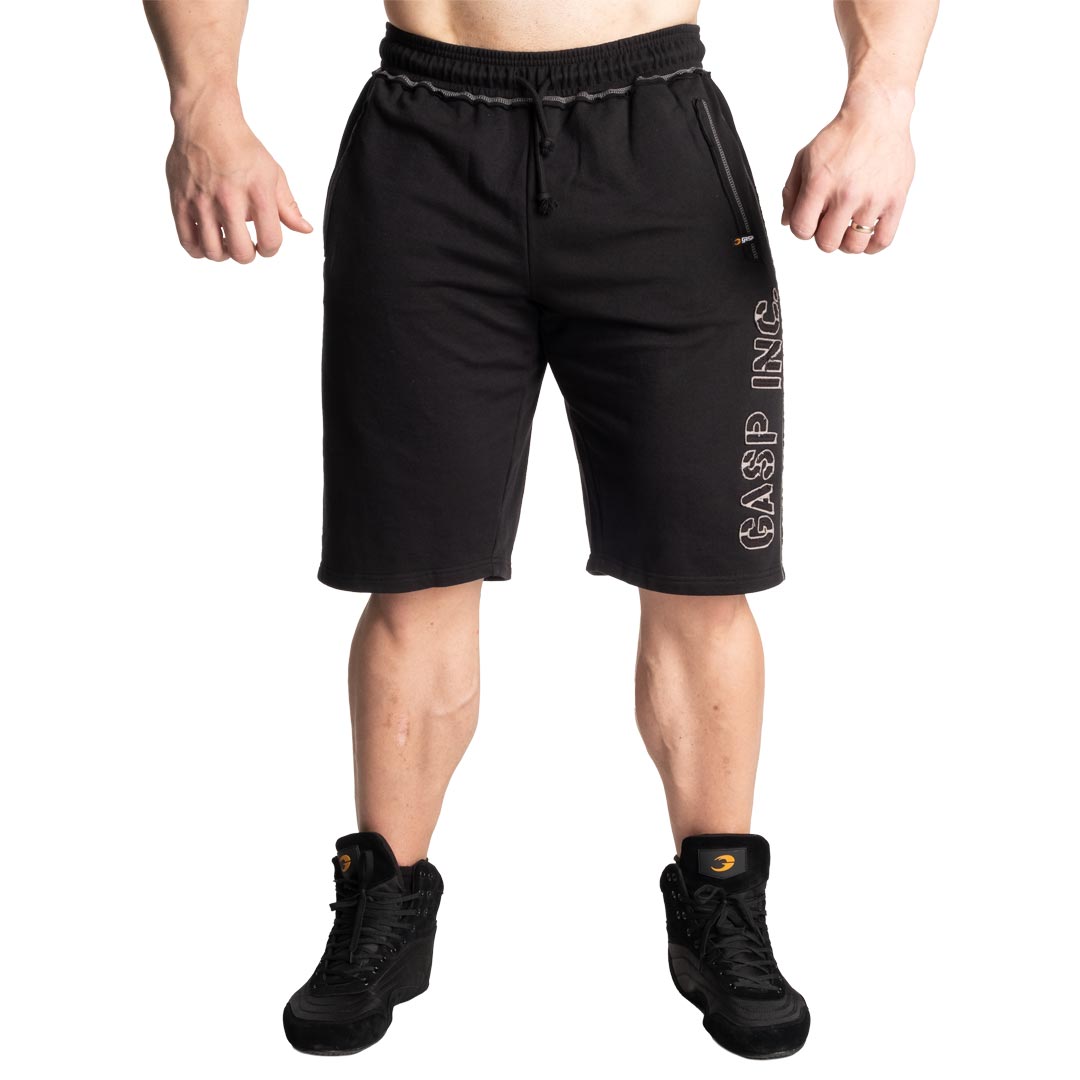 GASP Division Sweatshorts Black