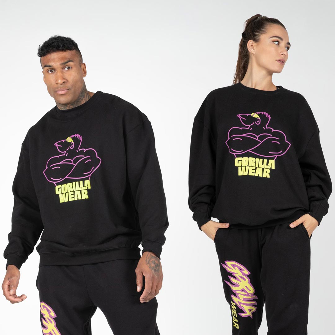 Gorilla Wear Legacy Oversized Sweatshirt Black