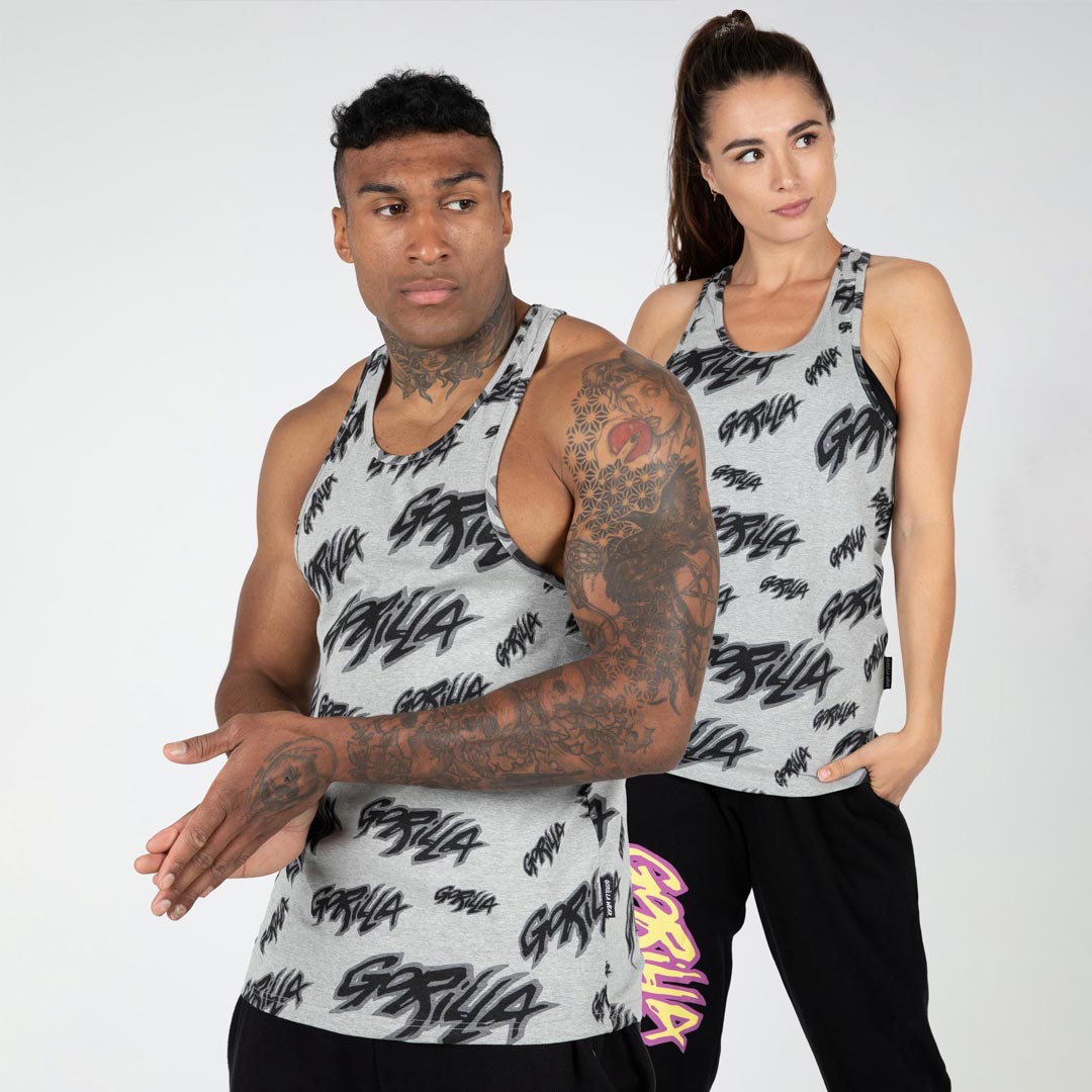 Gorilla Wear Legacy Tank Top Grey/Black