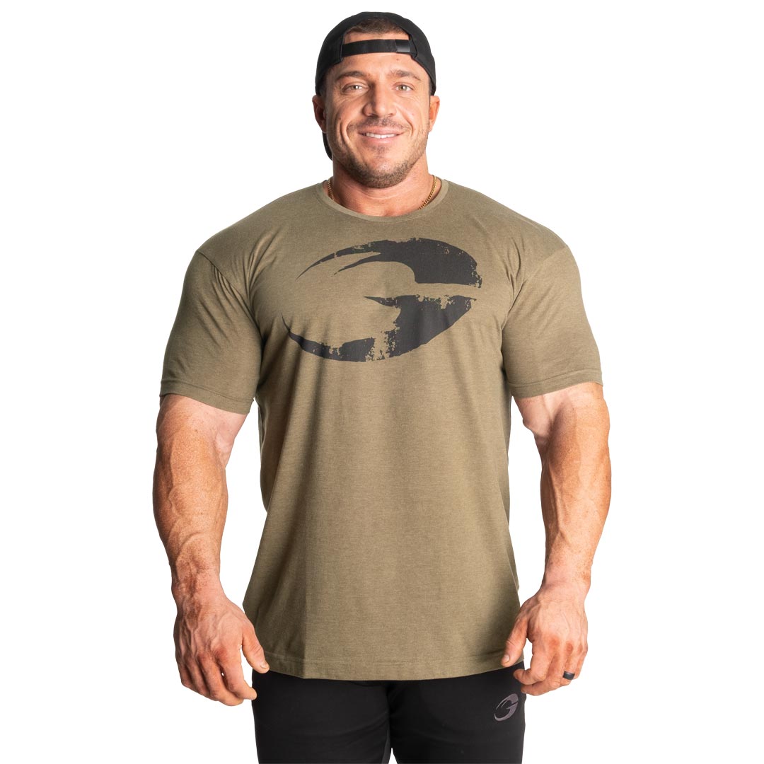 GASP Cadet Tee Army Green Melange