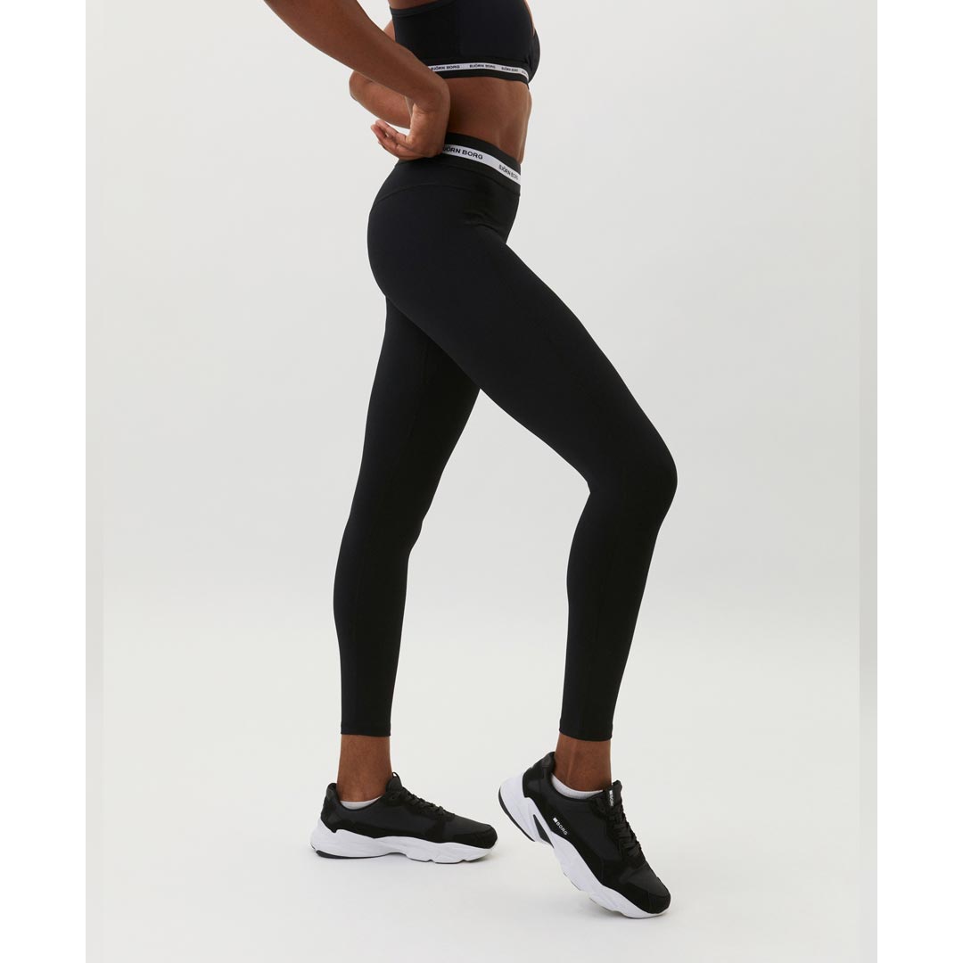 Björn Borg Regular Rib Tights Black Beauty