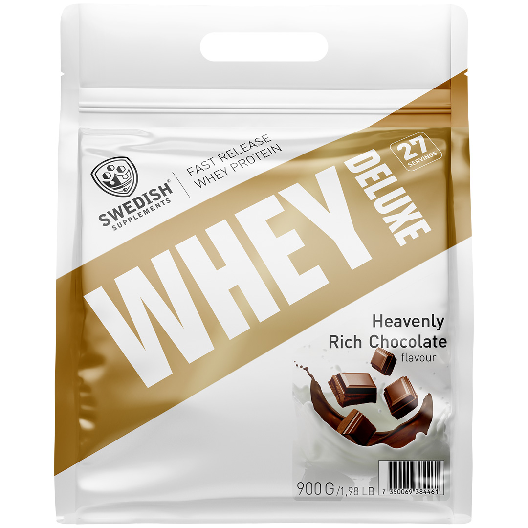 Swedish Supplements Whey Protein Deluxe 900 g Proteiinijauhe