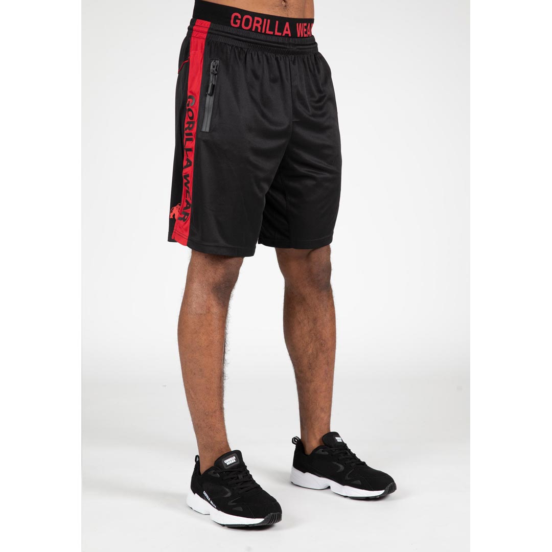 Gorilla Wear Atlanta Shorts black/red