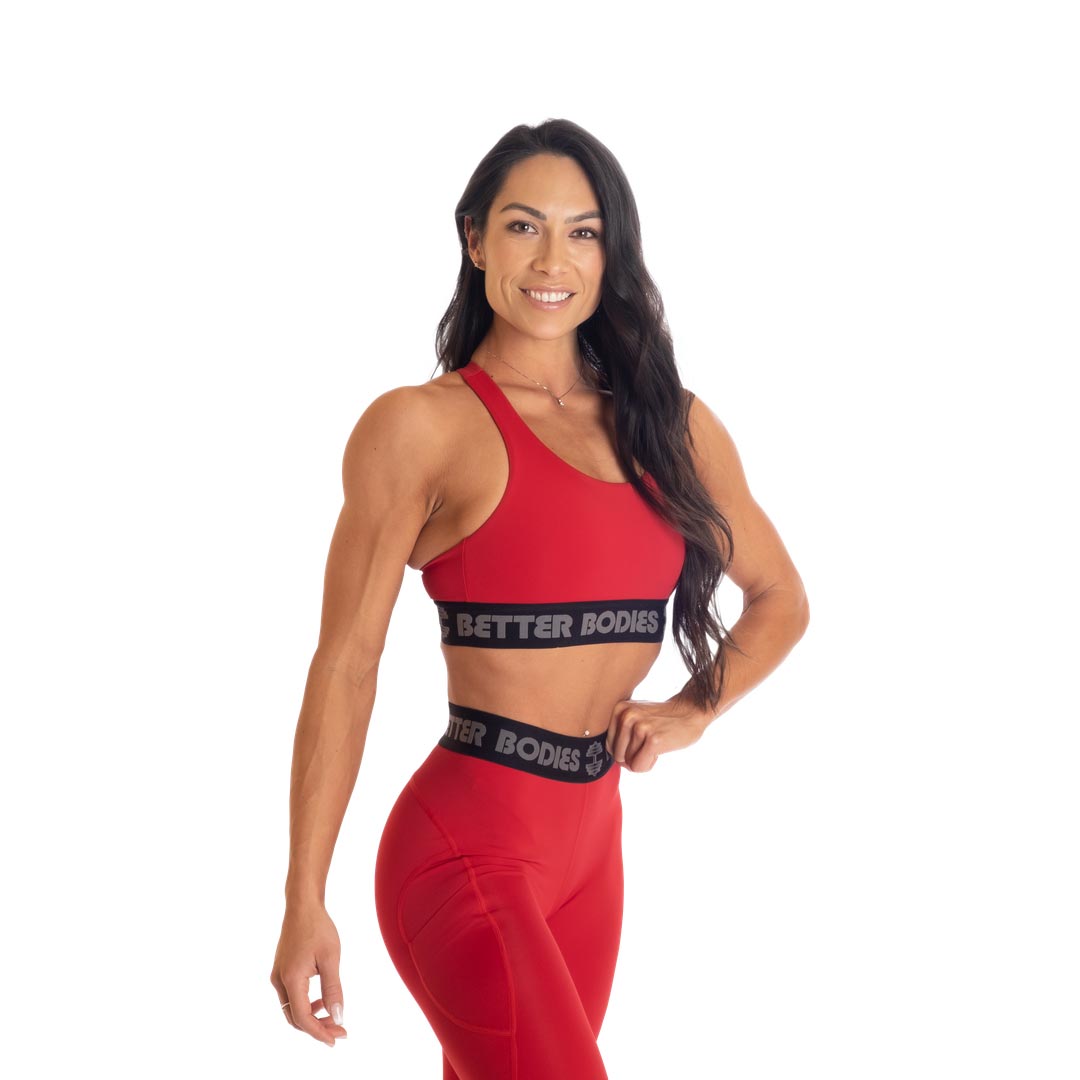 Better Bodies Classic Sports Bra Chili Red