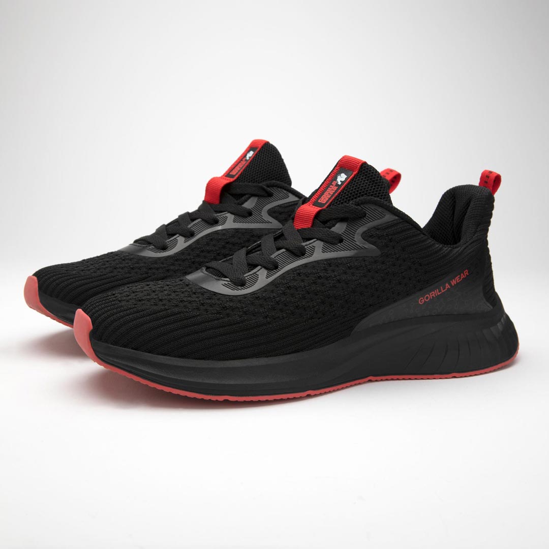 Gorilla Wear Milton Training Shoes Black/Red