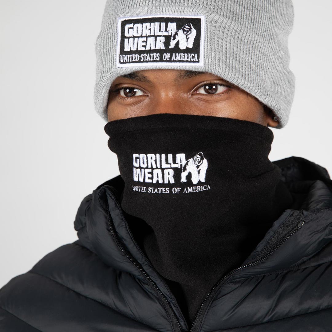 Gorilla Wear Wyoming Neck Warmer Black