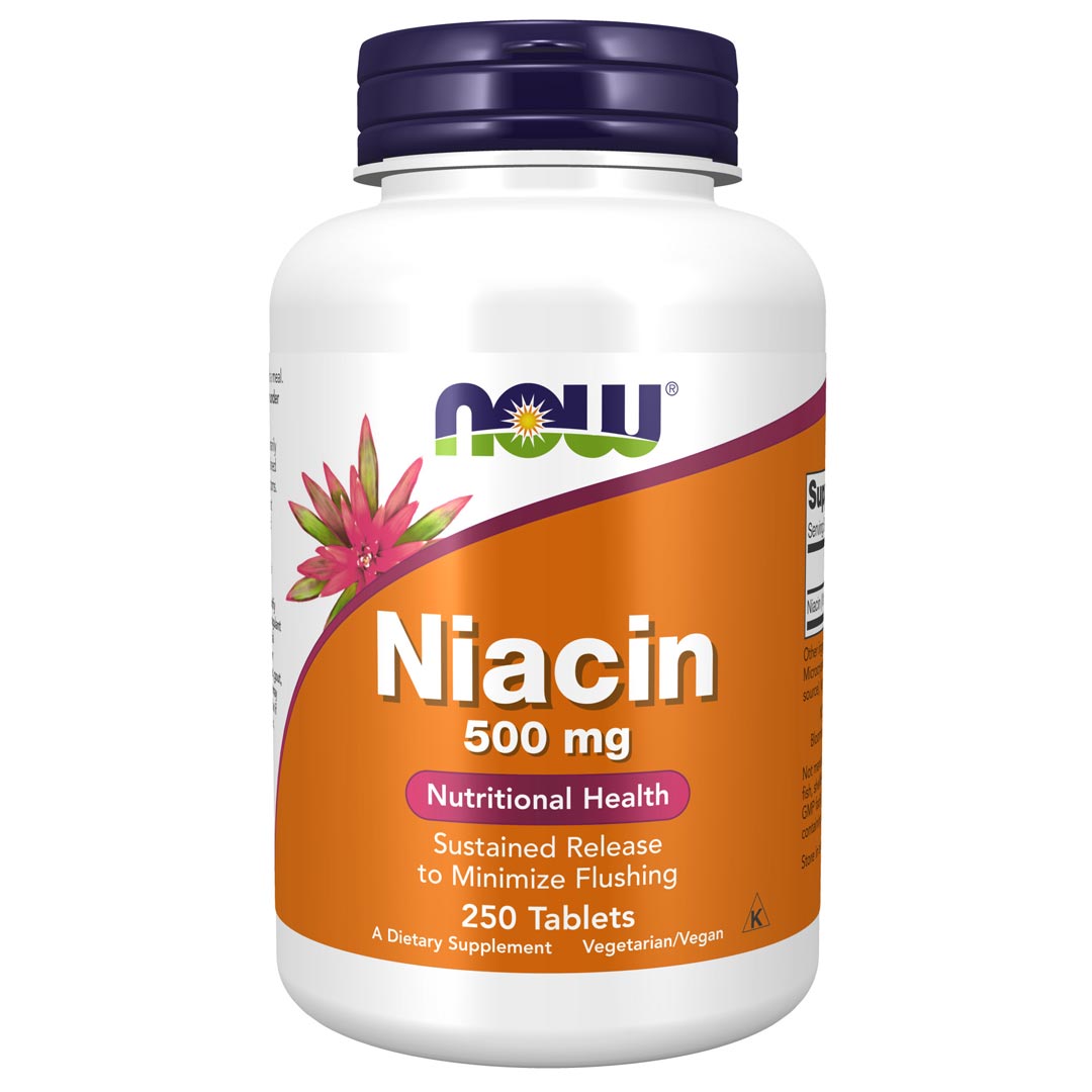 NOW Niacin TR 500 mg 250 tabs