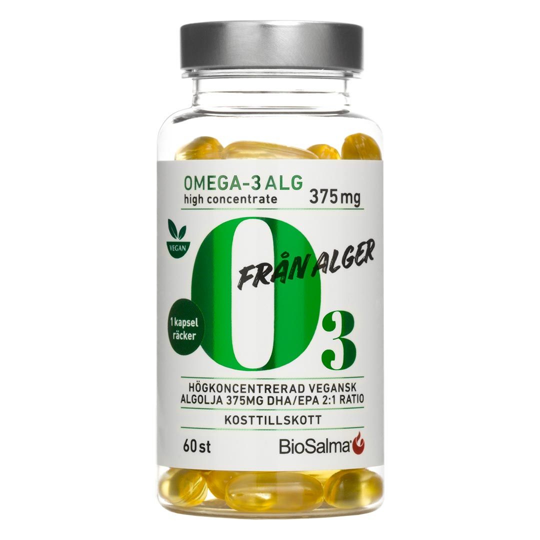 BioSalma Omega-3 Alg 375 mg 60 caps