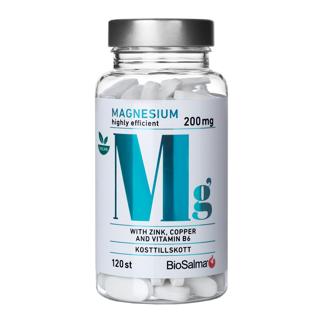 BioSalma Magnesium high efficient 200 mg 120 caps