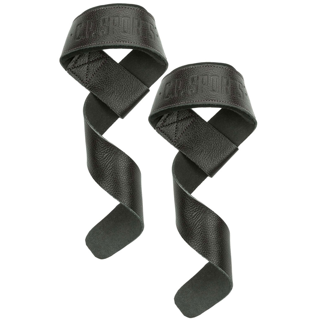 C.P. Sports Padded Leather Lifting Straps