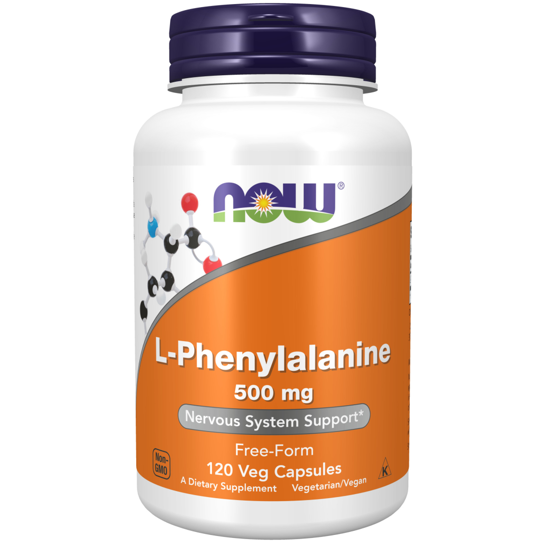 NOW L-Phenylalanine 500 mg 120 caps