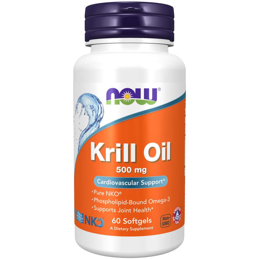 NOW Krill Oil 500 mg 60 caps