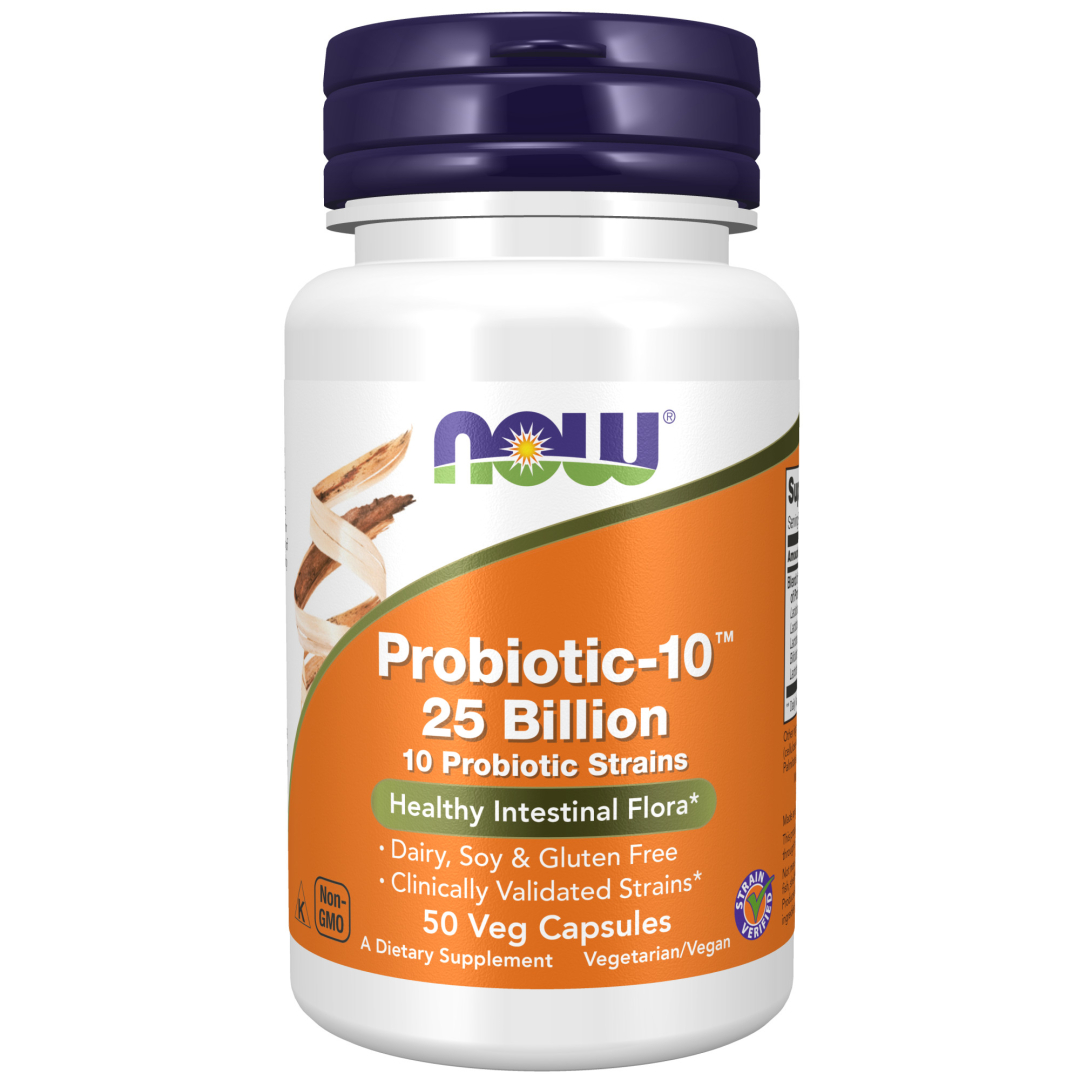 NOW Probiotic-10 25 billion 50 caps