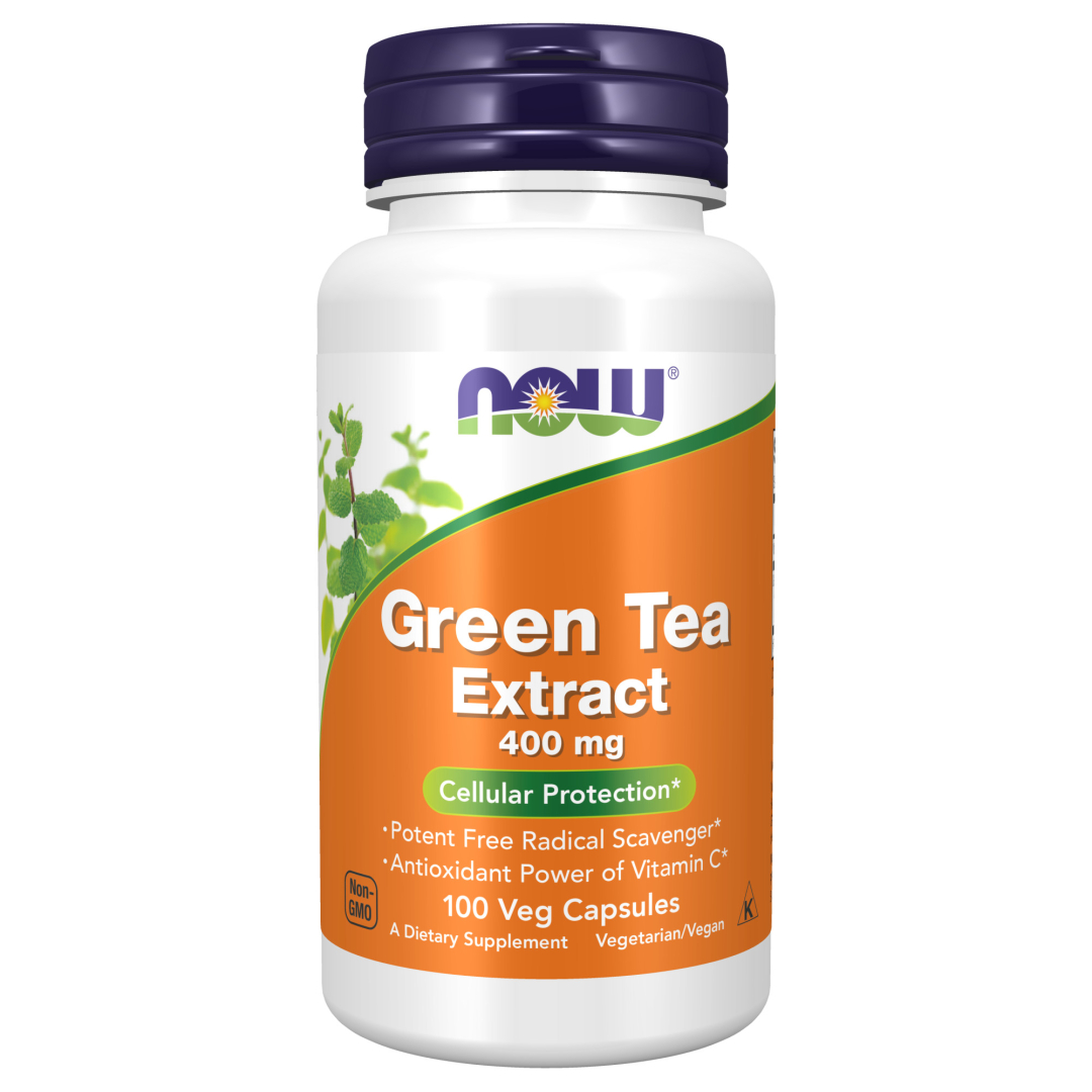 NOW Green Tea Extract 400 mg 100 caps